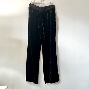 CAbi 3673 Hostess Wide Leg Trouser Crushed Velvet Pants SIZE M